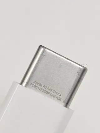 Cargador Apple Blanco