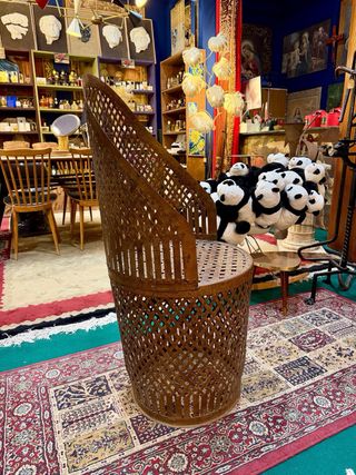 Butaca de exterior estilo colonial