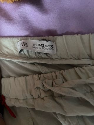 Pantalones anchos ZARA