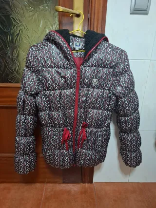 Anorak Adolfo Dominguez acolchado estampado