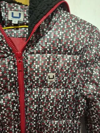 Anorak Adolfo Dominguez acolchado estampado