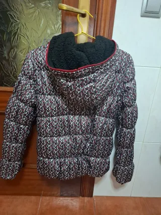 Anorak Adolfo Dominguez acolchado estampado