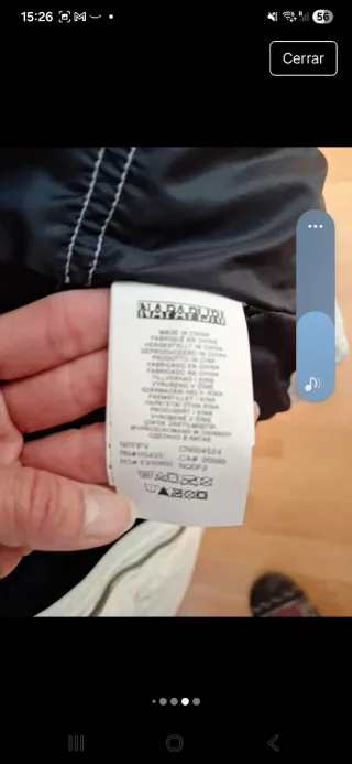 Chaleco Napapijri Beige