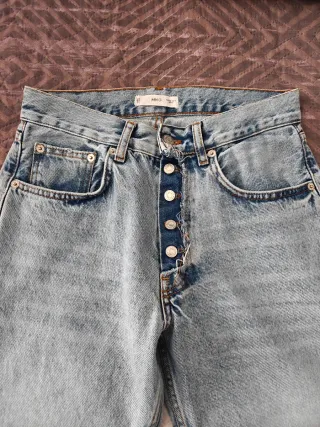 Pantalón Vaquero azul de Mango