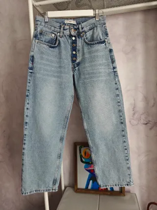 Pantalón Vaquero azul de Mango