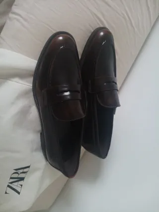 Zapatos Zara Marrones Talla 41