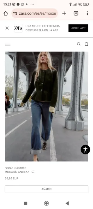 Zapatos Zara Marrones Talla 41