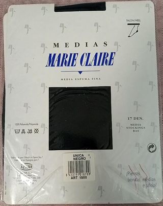 Medias Marie Claire Espuma Fina Talla Única