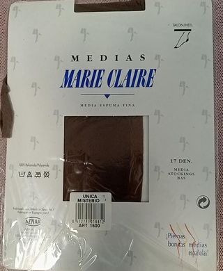 Medias Marie Claire Espuma Fina Talla Única