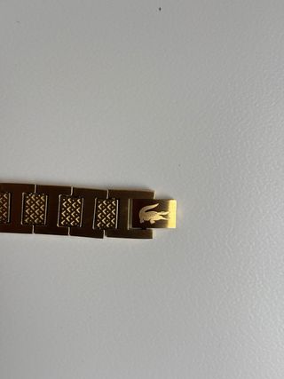 Pulsera Lacoste Hombre Dorada