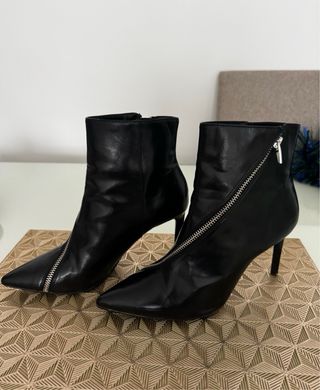 Botas Bershka Tacón Cremallera Talla 39