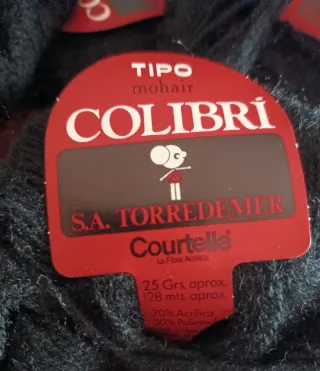 Lote ovillos de lana