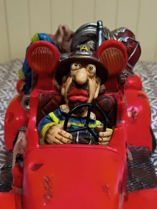 Hucha-Camión de Bomberos