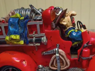 Hucha-Camión de Bomberos