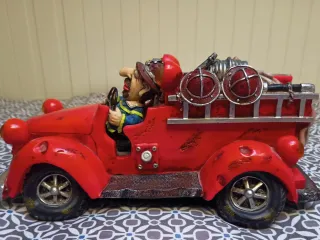 Hucha-Camión de Bomberos