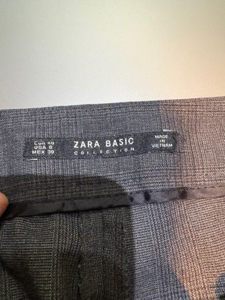 Pantalón Zara Gris