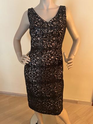 Vestido Sonia Peña Negro