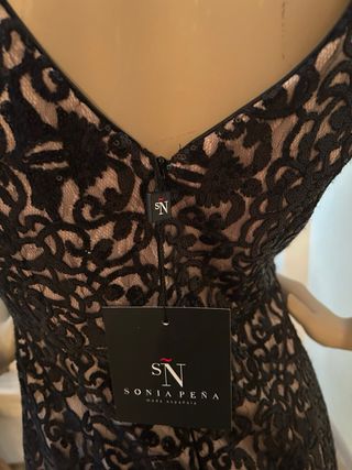 Vestido Sonia Peña Negro