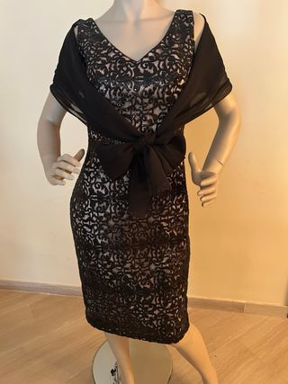 Vestido Sonia Peña Negro