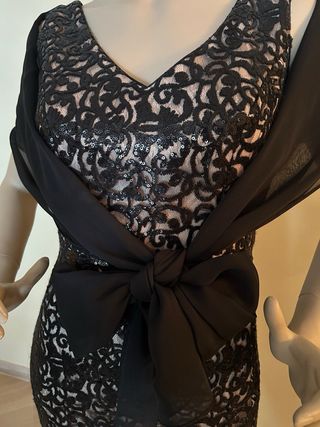 Vestido Sonia Peña Negro