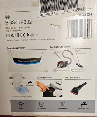 Aspirapolvere senza sacchetto Serie 6 BGS41K332