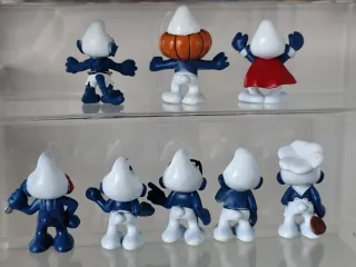 Figure di Puffi di Halloween