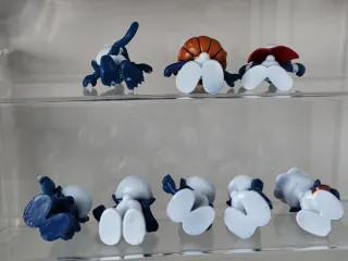 Figure di Puffi di Halloween