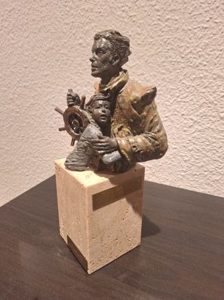 Figura Escultura marinero L.M.Lafuente