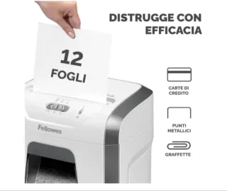 Distruggi documenti Fellowes FS-12C 12 fogli