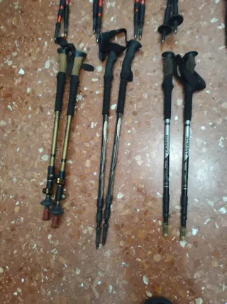 Lote de bastones de senderismo