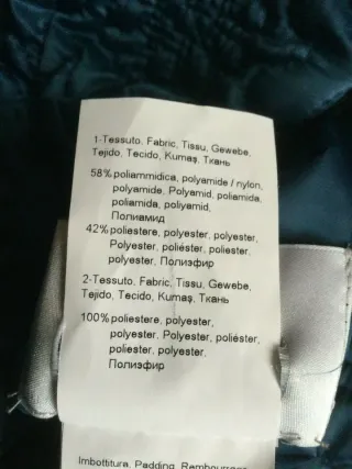 Giacca Marina Rinaldi reversibile blu IT 48