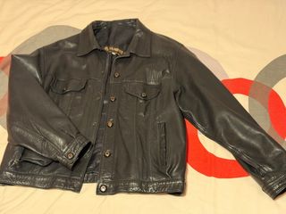 Chaqueta de piel para hombre