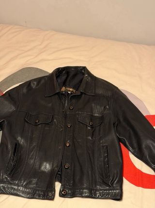 Chaqueta de piel para hombre