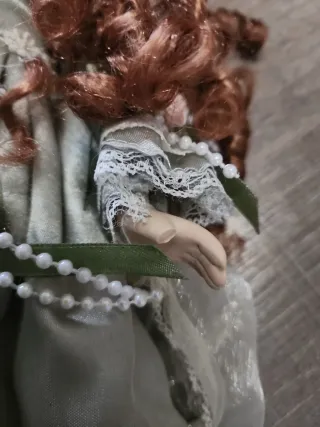 3 Bambole in Porcellana da Collezione