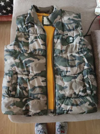 Chaleco camuflaje niño