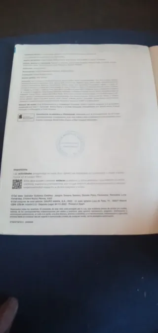 Lengua y Literatura 1° de la Eso Operacion Mundo