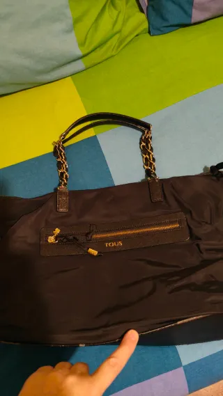Bolso Tous Negro Cadena