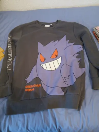 Sudadera Pokémon Gengar Talla 13-14 years