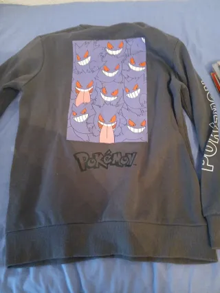Sudadera Pokémon Gengar Talla 13-14 years