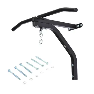 Barra dominadas pared acero