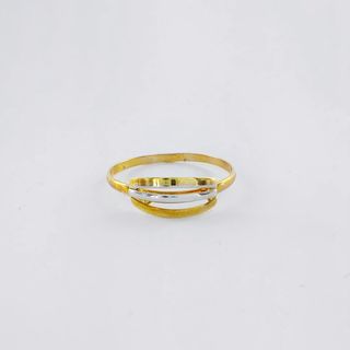 Anillo Oro 18K Bicolor