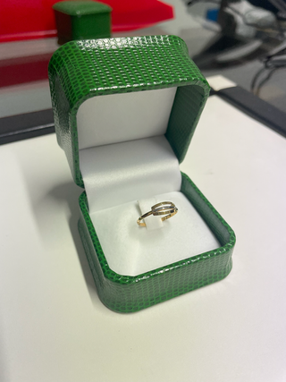 Anillo Oro 18K Bicolor