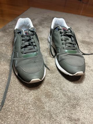 Zapatillas Le Coq Sportif Hombre Verde Militar