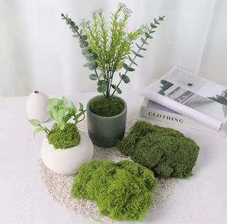 100 Gr de musgo artificial para decorar