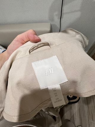 Gabardina H&M Beige
