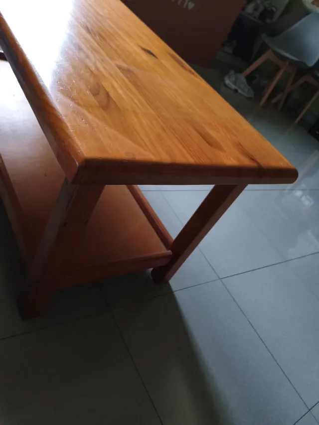 Mesa de centro de madeira