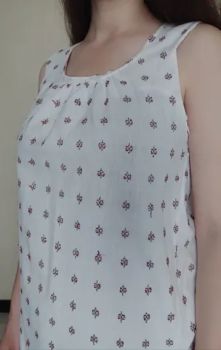 Blusa estampada Talla M