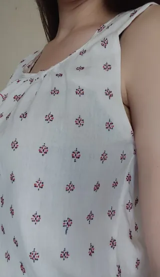 Blusa estampada Talla M