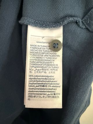 Camiseta Tommy Hilfiger Talla M Azul