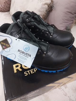Botas de seguridad Robusta Gore-Tex Negras/Azules